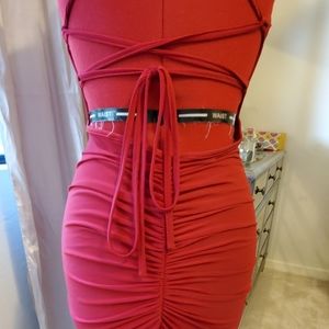 Club L red dress size usa 2